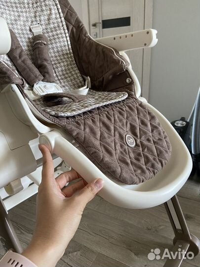 Стульчик для кормления happy baby berny