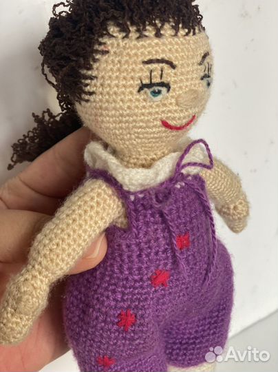 Кукла вязаная крючком