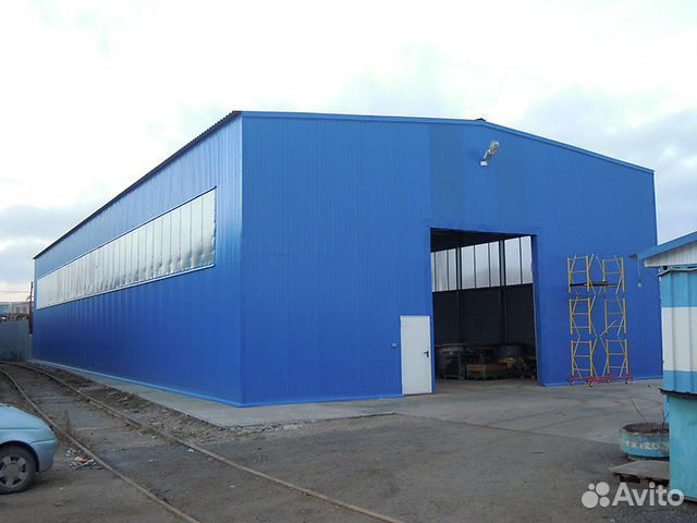 Быстровозводимые Ангары Склады Магазины из сендвич