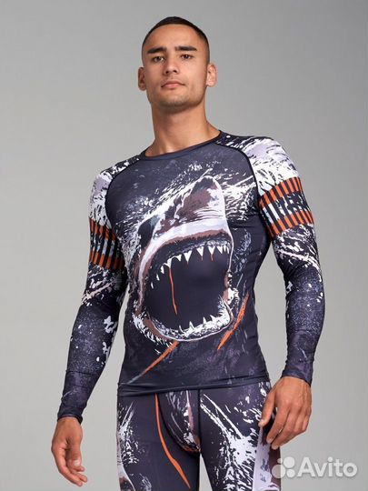 Рашгард мужской cody lundin Shark CL9370 (р. L)