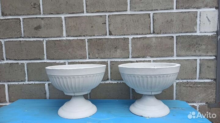 Вазоны садовые декор из бетона