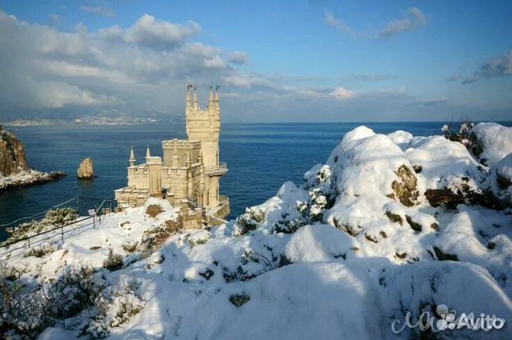 Новый год в Ялте, Крым, горы, море