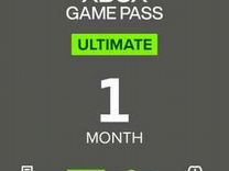 Xbox game pass ultimate 1месяц