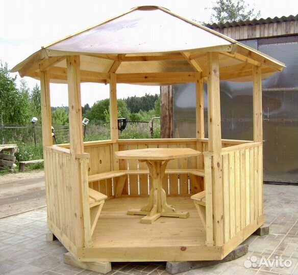 Беседки из дерева