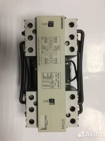 Контактор Siemens 3TD4422 реверсивный