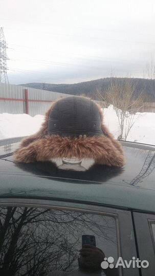 Шапка ушанка мужская