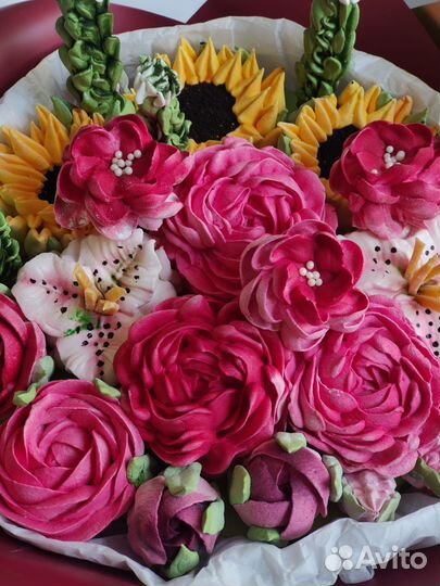 Букет из зефира