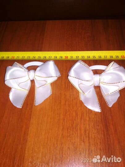 Бантики для волос ручной работы