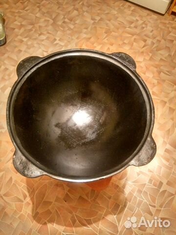 Узбекский казан чугунный (г.Наманган) 10 л