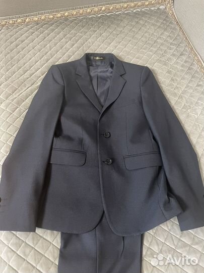 Школьный костюм для мальчика 152 синий