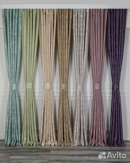 Шторы мрамор Зарина