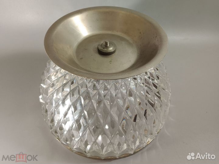 Ваза для фруктов хрусталь СССР
