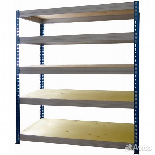 Складские грузовые стеллажи 300кг на полку новые