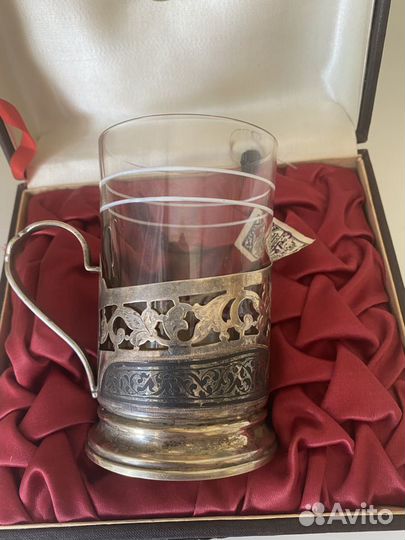 Новые серебряные подстаканники СССР