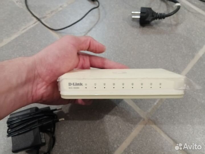 Коммутатор D-Link DGS-1008A/E1E, неуправляемый