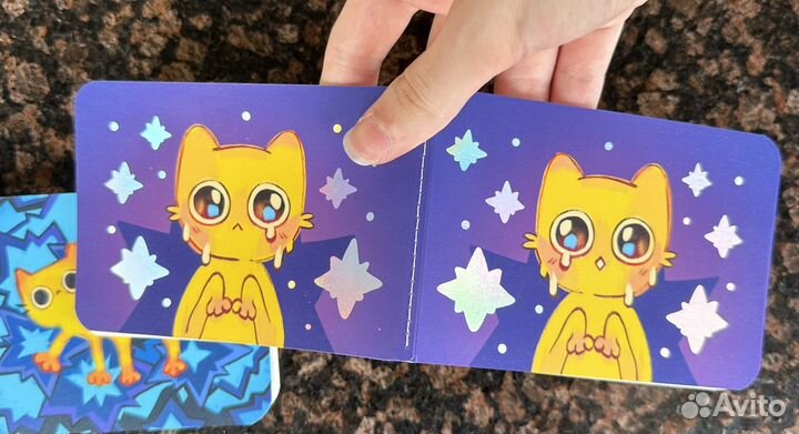 Блокноты скетчбуки с котиками. Софт тач + фольга