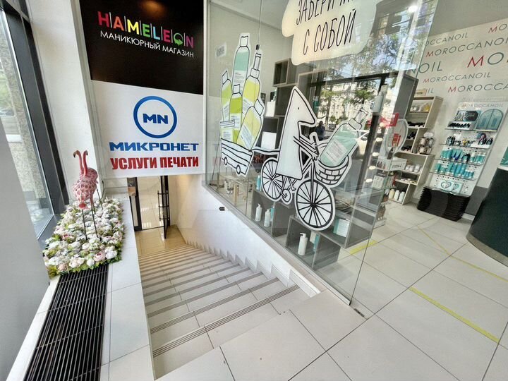 Торговое помещение пл. Ленина 105 м² с витражами