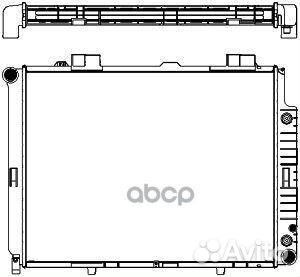 Радиатор охлаждения двигателя MB W210 -02 640X