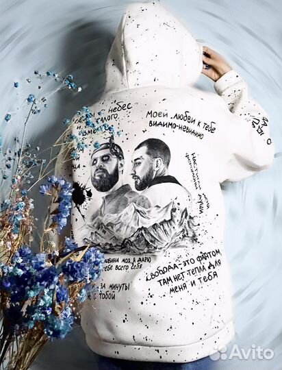 Роспись худи