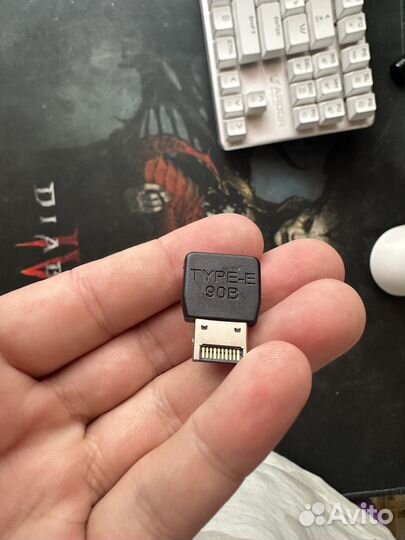 Угловой переходник type e