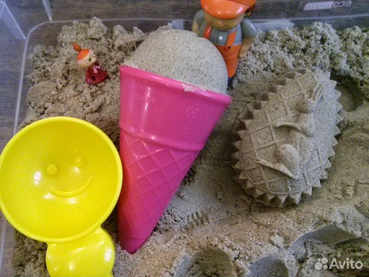 Кинетический песок для детей Kinetic Sand