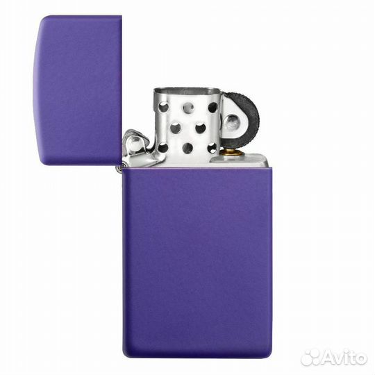 Зажигалка Zippo 1637 Slim Purple Matte Новая