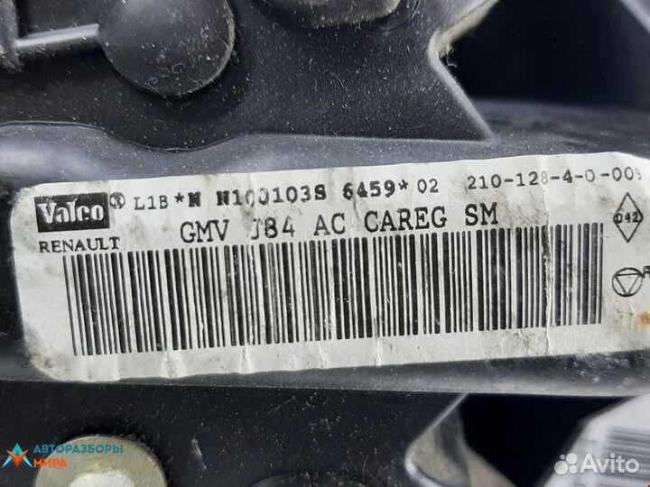 Моторчик печки Renault Scenic 2 2004 7701056598