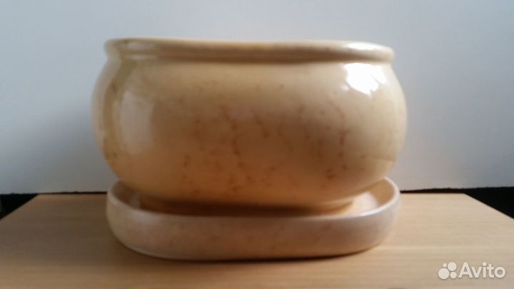 Бонсайница керамическая с поддоном