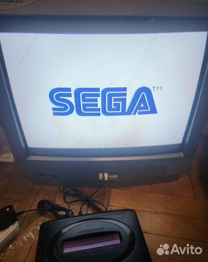 Sega mega drive 16 bit Новая с играми