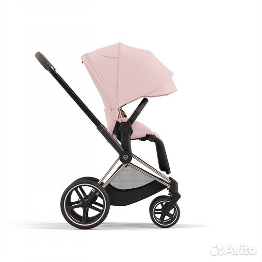 Коляска 2в1 Cybex Priam 4 Peach Pink