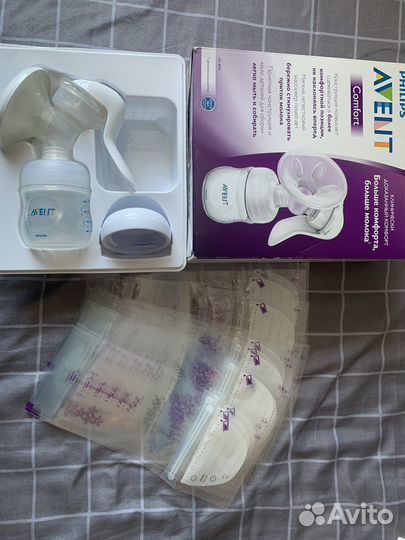 Молокоотсос avent ручной