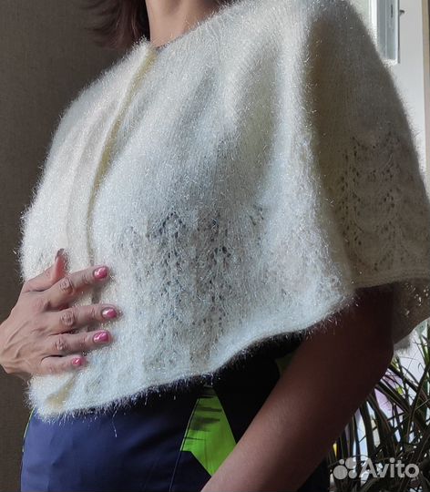 Пончо нарядное