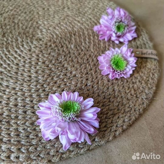 Джутовая салфетка ручная работа