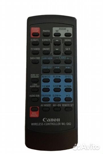 Пульт canon wireless controller wl-d82