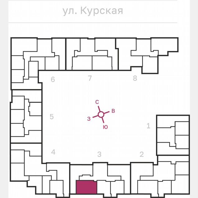 2-к. квартира, 59,6 м², 9/10 эт.