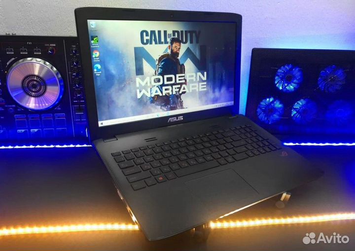 Ноутбук игровой asus ROG/Core i7/GTX/SSD/16RAM