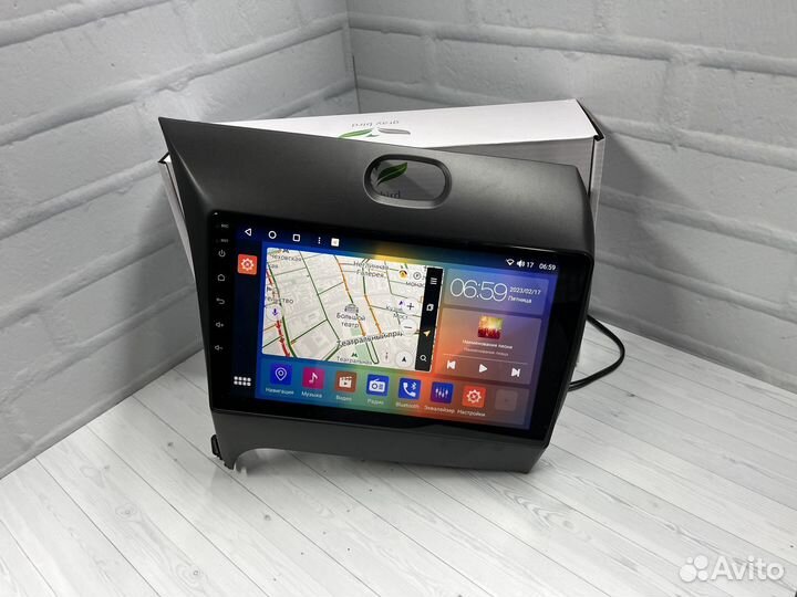 Магнитола андроид GrayBird Kia Cerato 3 6Gb