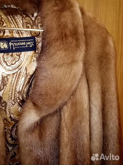 Шуба норковая 52