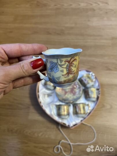 Сервиз чайный кофейный фарфор