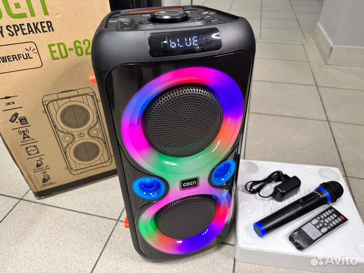 Портативная колонка Eden 620 c караоке 350W