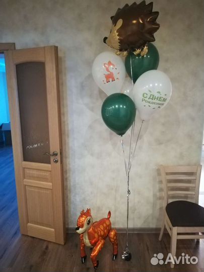 Шары, гирлянда день рождения