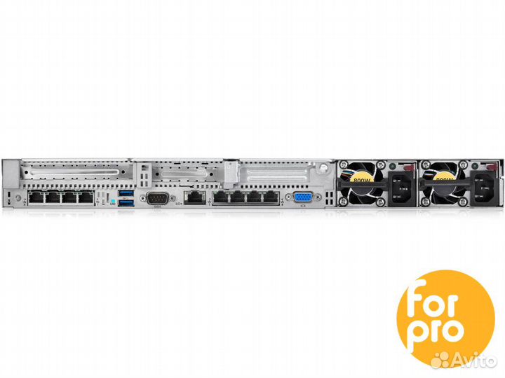 Сервер HP DL360 Gen9 10SFF 2xE5-2609v3 96GB, P840