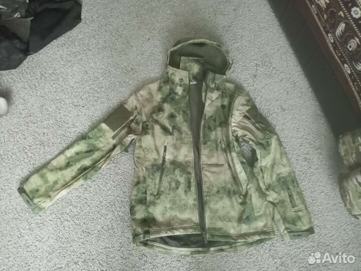 Костюм soft shell тактический мох