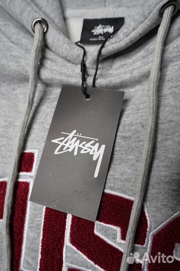 Stussy худи серое