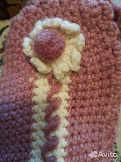 Комплект шапка и шарф