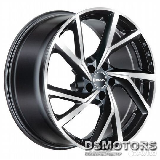 Диски Kassel 7.5/18 5x114.3 ET48 d76 black mirror