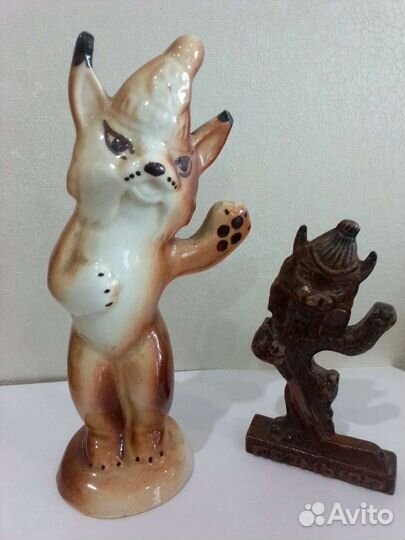 Рысь из фарфора