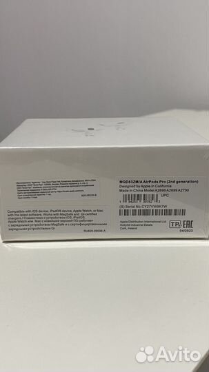 Наушники apple airpods pro