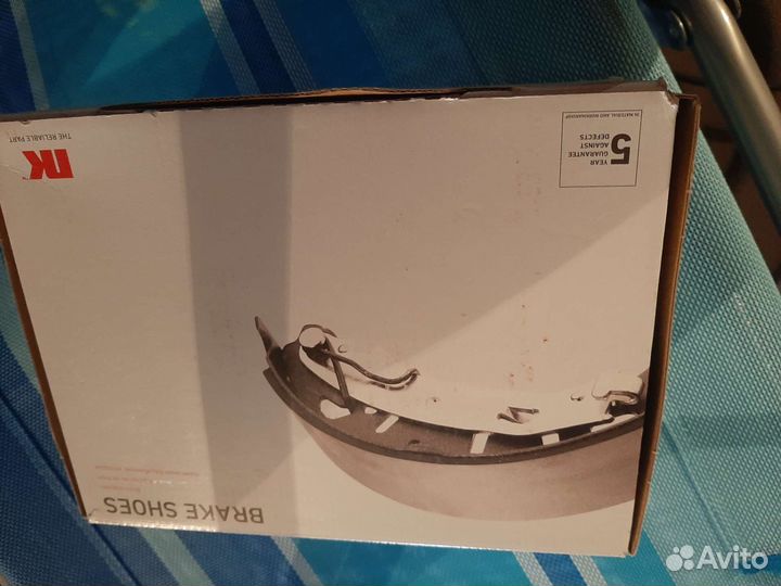 Колодки volkswagen, audi, шкода