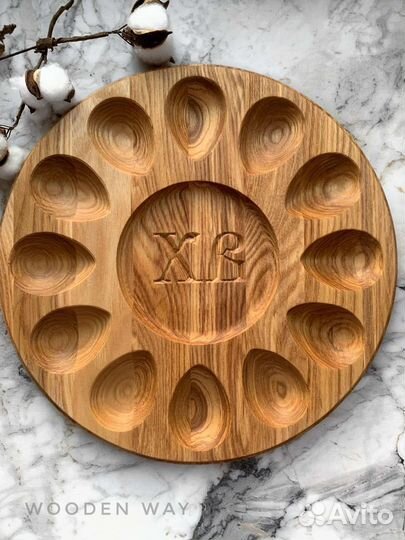 Подставка под яйца / Пасхальный поднос